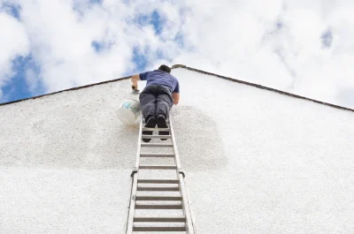 Peinture extérieure à Moutier-Malcard — façades et ravalement